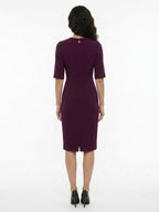 Dolce & Gabbana Purple Acetate Casual Dress