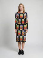 Dolce & Gabbana Multicolor Elastane Casual Dress