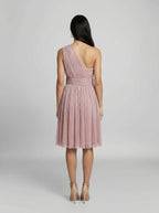 Dolce & Gabbana Pink Cotton Cocktail Dress