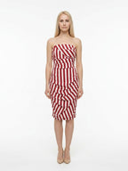 Dolce & Gabbana Red Elastane Casual Dress