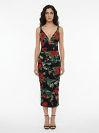 Dolce & Gabbana Multicolor Elastane Casual Dress