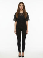 Dolce & Gabbana Black Cotton T-Shirt