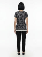 Dolce & Gabbana Black Polyamide T-Shirt