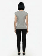 Dolce & Gabbana Gray Polyamide T-Shirt