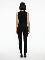 Dolce & Gabbana Black Acetate Skinny Pants