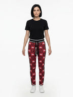 Dolce & Gabbana Red Polyester Leggings