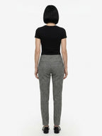 Dolce & Gabbana Gray Elastane Dress Pants