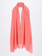 Givenchy Orange Cashmere Scarf