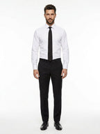 Givenchy Black And White Silk Tie