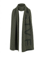 Givenchy Green Wool Scarf
