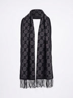 Givenchy Black Wool Scarf
