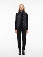 Givenchy Black Wool Scarf