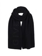 Givenchy Black Wool Scarf