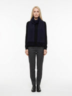 Givenchy Blue Wool Scarf