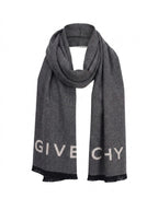 Givenchy Gray Wool Scarf