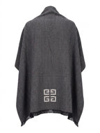 Givenchy Gray Wool Scarf