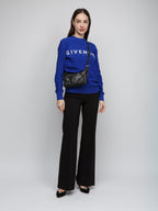 Givenchy Gray Calfskin Shoulder Bag