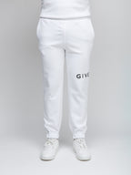 Givenchy White Cotton Joggers (Workout Pants)