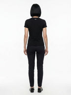 Dolce & Gabbana Black Cotton T-Shirt