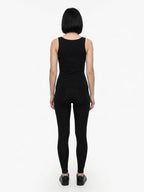 Dolce & Gabbana Black Cashmere Leggings