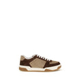 Valentino Garavani Brown Napa Leather / Calf Bos Taurus Athletic Sneakers