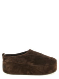 Balenciaga Brown Calfskin Mules