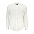 Hugo Boss White Linen Men's Shirt