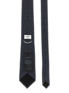 Saint Laurent Blue Silk Tie