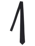 Saint Laurent Blue Silk Tie