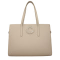 Karl Lagerfeld Beige Leather Shoulder Bag