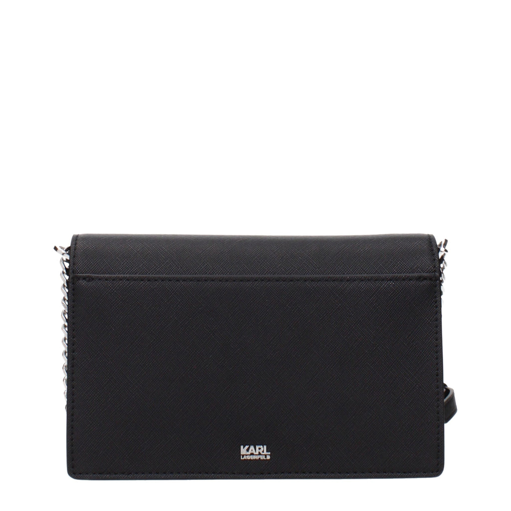 Karl Lagerfeld Black Polyethylene Crossbody Bag