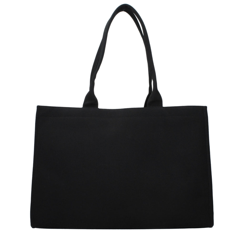 Karl Lagerfeld Black Fabric Shoulder Bag