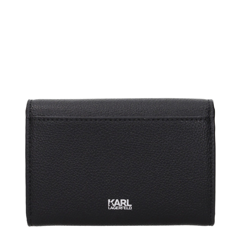 Karl Lagerfeld Black Polyester Wallet