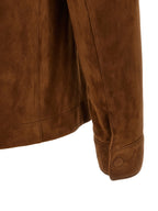 Tom Ford Brown Lamb Leather Leather Jacket
