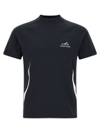 Balenciaga Blue Polyamide T-Shirt