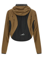 Balenciaga Brown Polyester Shell Jacket