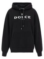 Dolce & Gabbana Black Cotton Hoodie