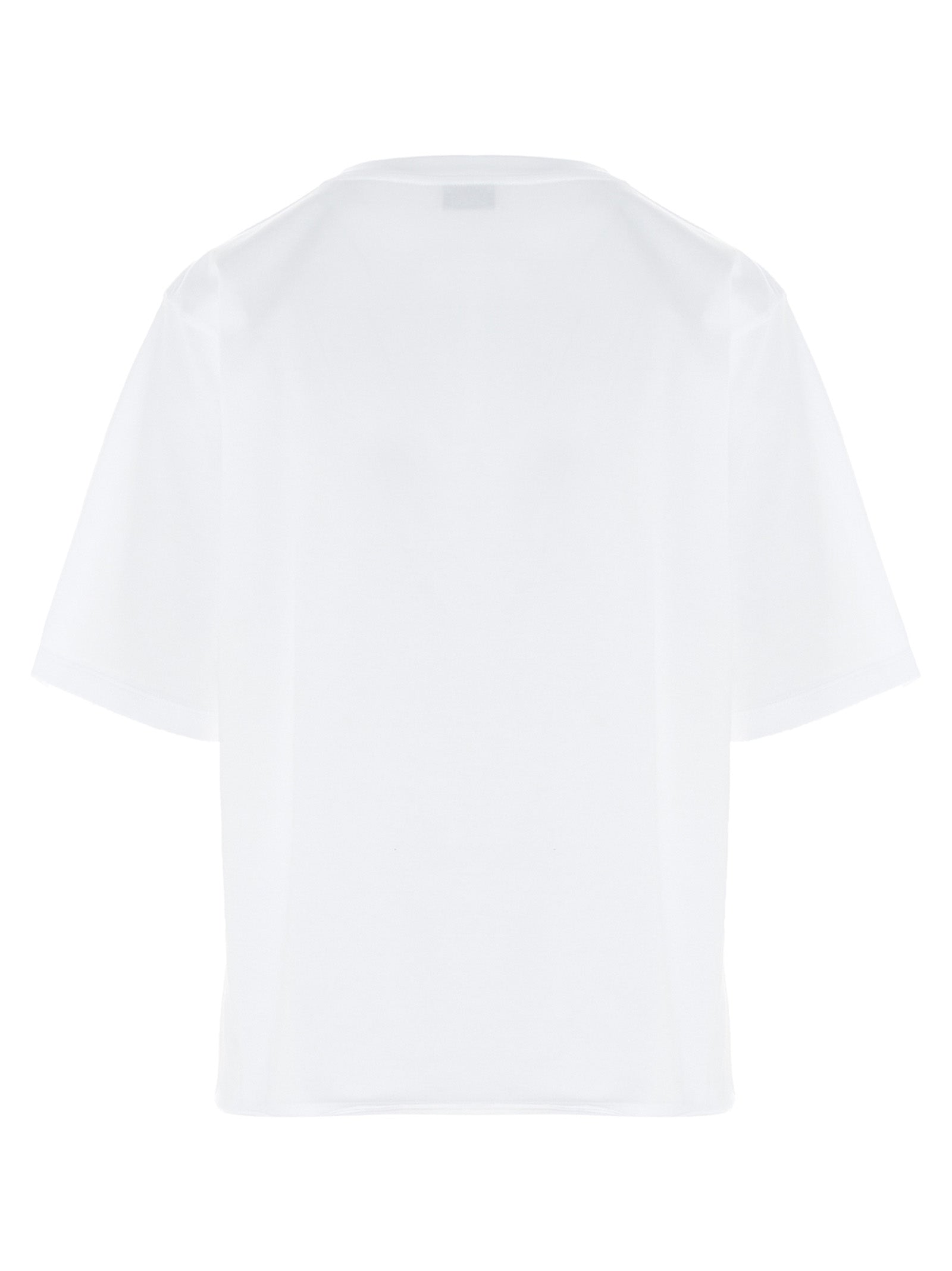 Saint Laurent White Cotton T-Shirt