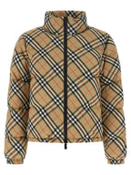 Burberry Beige Polyester Full-Length Jacket