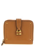 Chloé Brown Buffalo Leather Cardholder