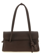 Jacquemus Brown Calfskin Shoulder Bag