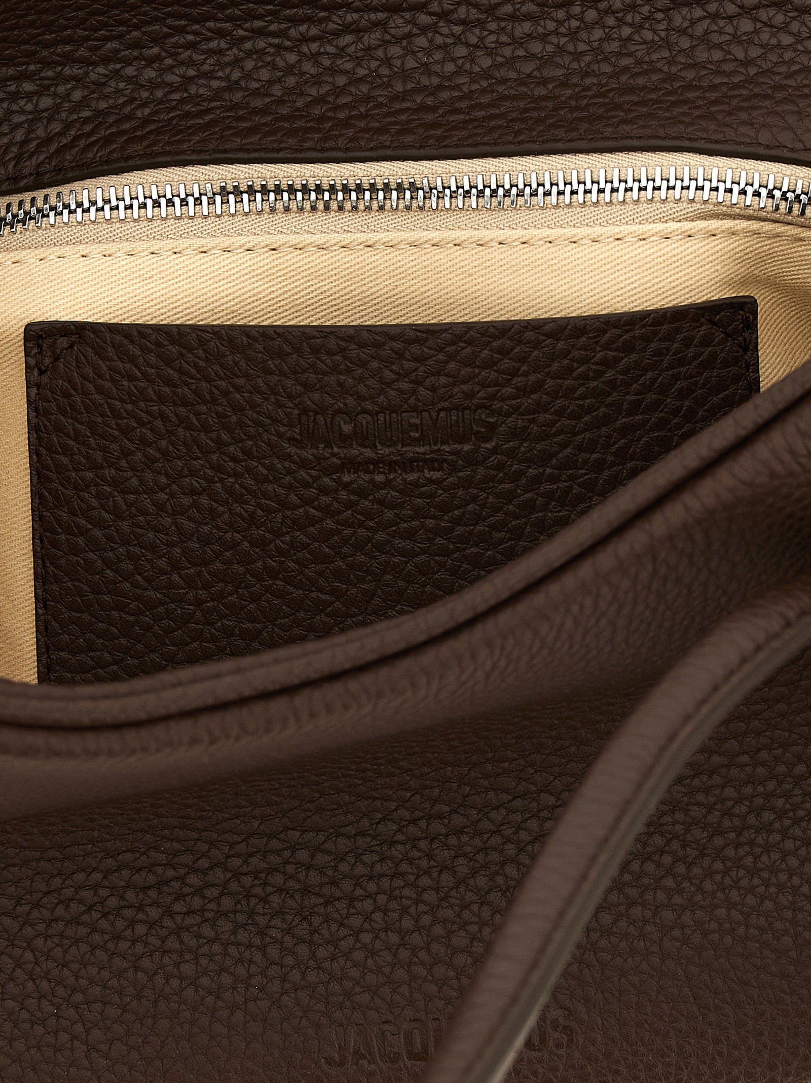 Jacquemus Brown Calfskin Shoulder Bag