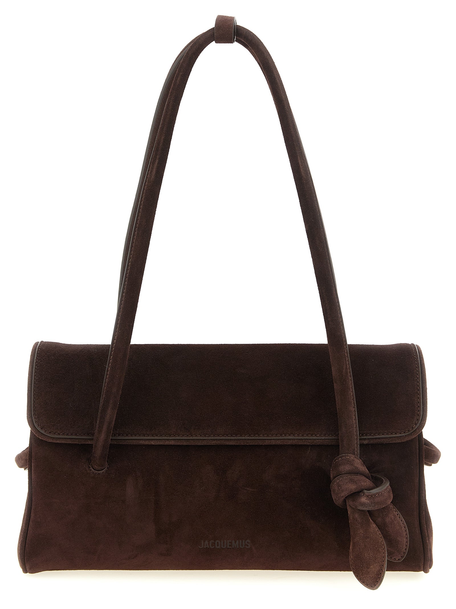 Jacquemus Brown Calfskin Shoulder Bag