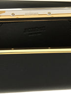Jacquemus Black Lamb Leather Clutch Bag
