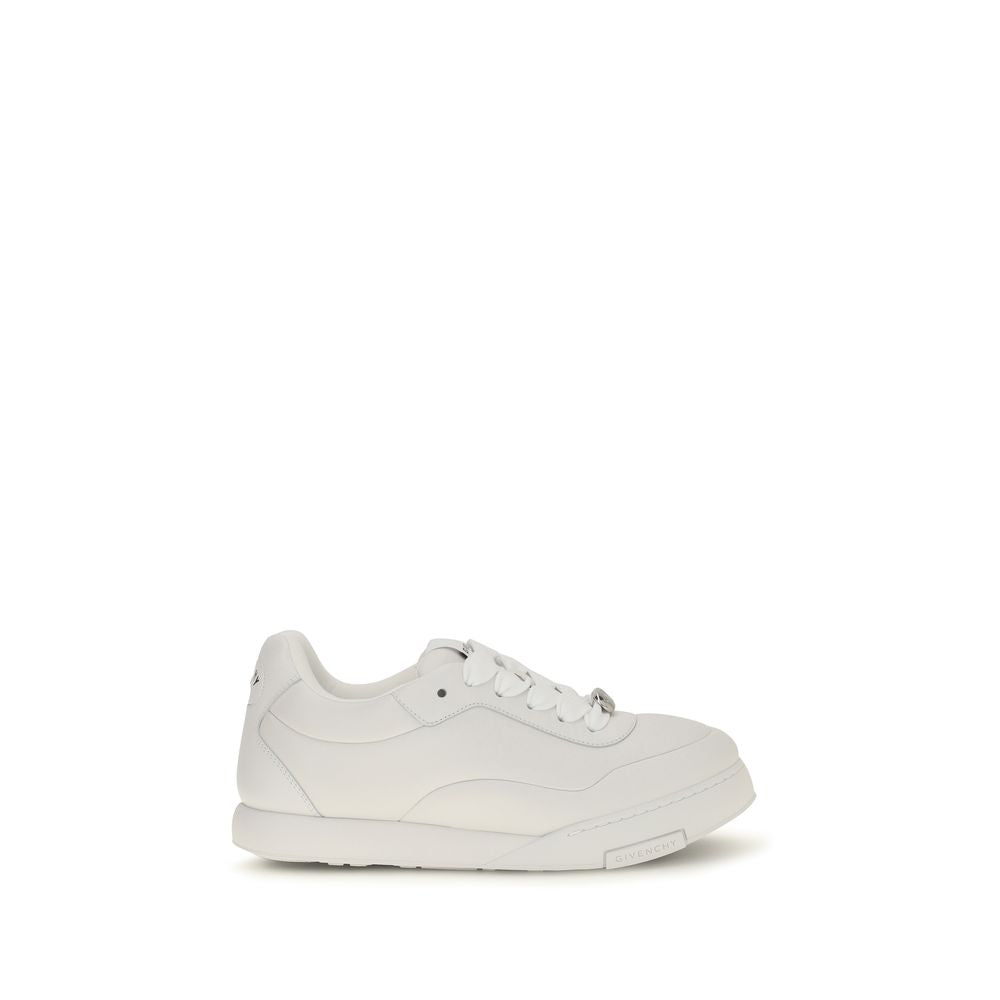 Givenchy White Calf Leather Bos Taurus Sneakers