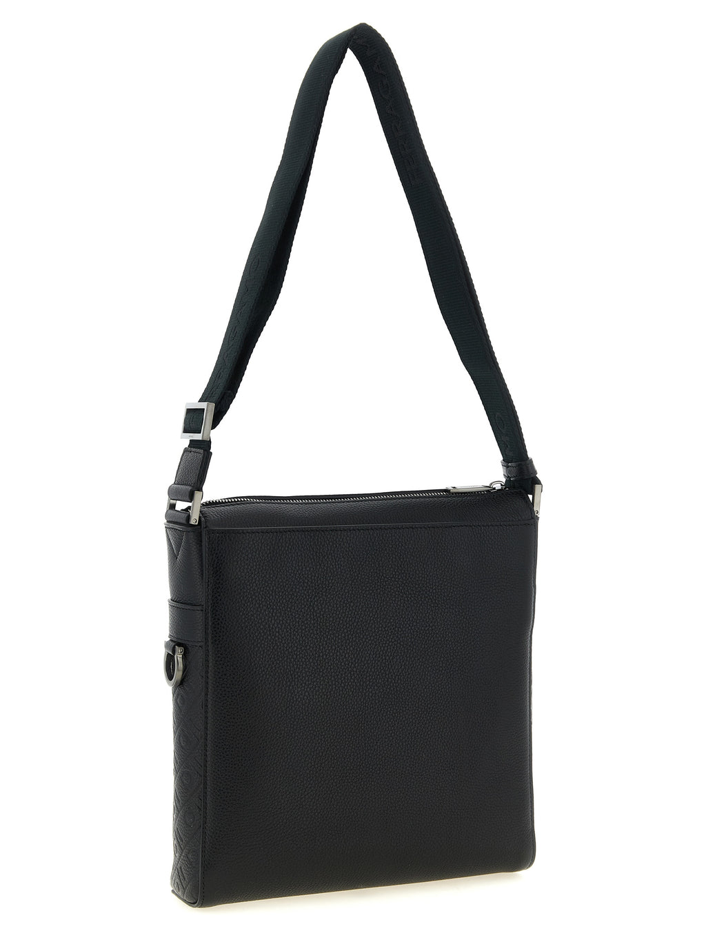 Ferragamo Black Calfskin Crossbody Bag
