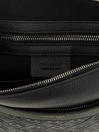 Ferragamo Black Calfskin Crossbody Bag