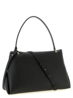 Ferragamo Black Calfskin Shoulder Bag