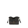 Saint Laurent Black Lamb Ovis Aries Clutch Bag