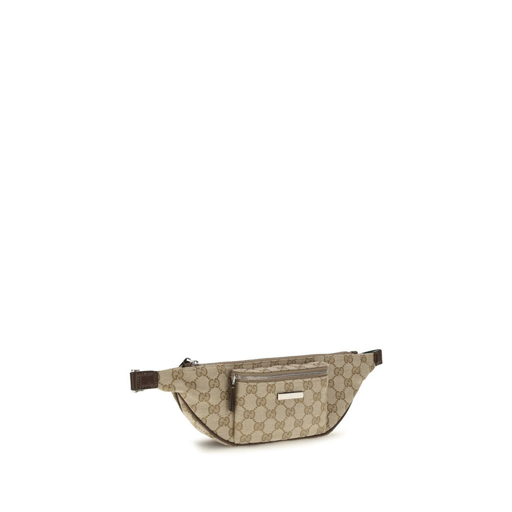 Gucci Beige Fabric Shoulder Bag
